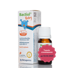 Bactiol Baby /druppels (Бактіол Бейбі краплі) 21 порцій