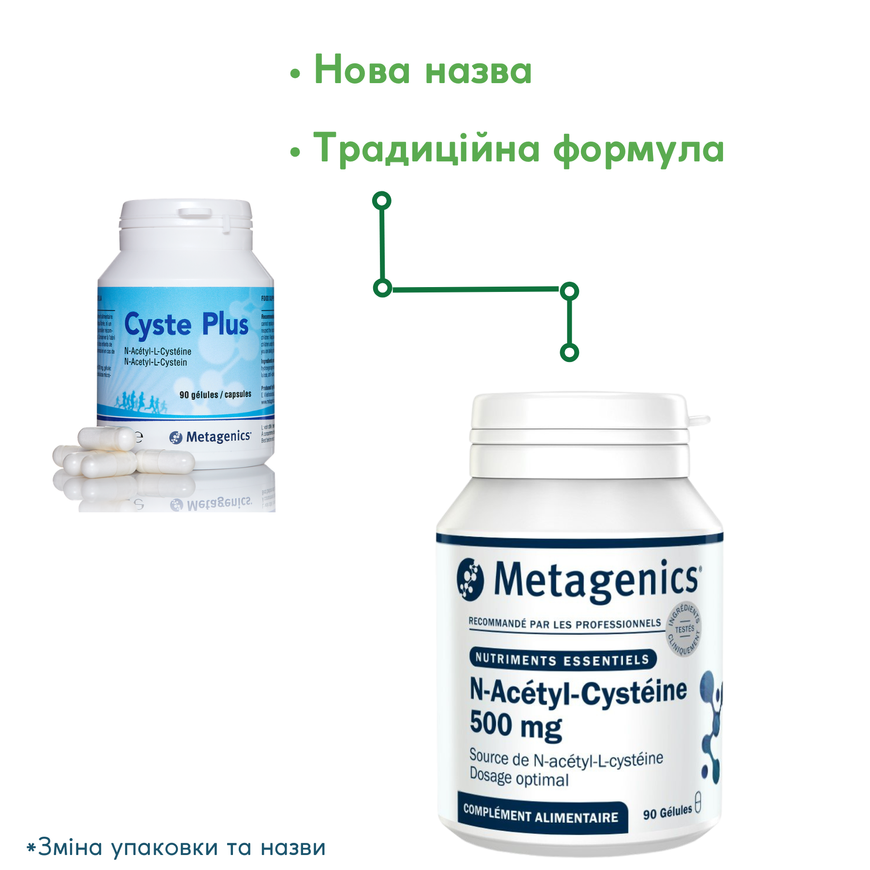 NAC (N-ацетилцистеин) /Cyste Plus 90 капс.