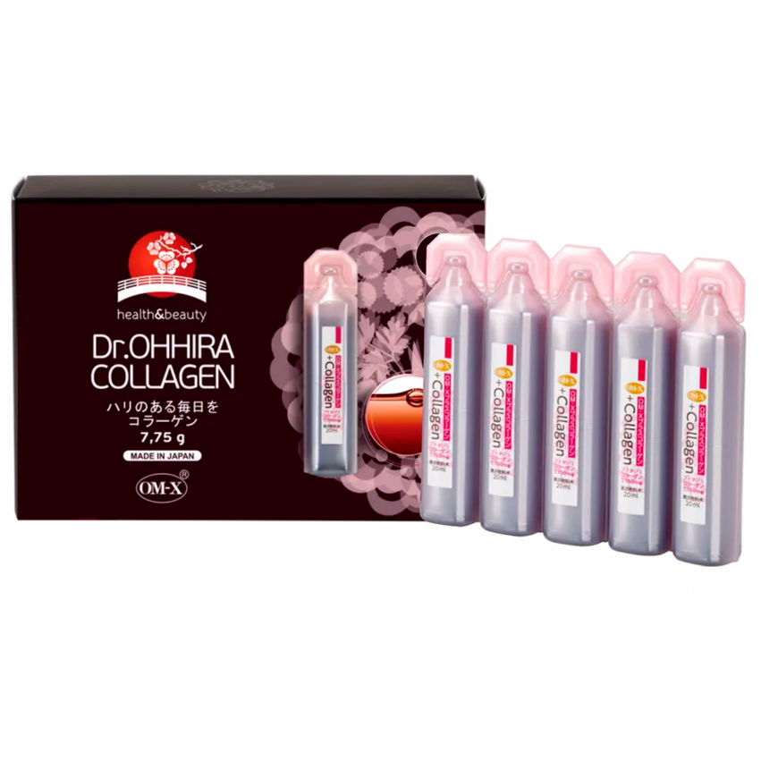 Collagen OM-X Plus Dr.OHHIRA (Питний колаген ОМ-Х плюс від Dr.OHHIRA) 10 фл.