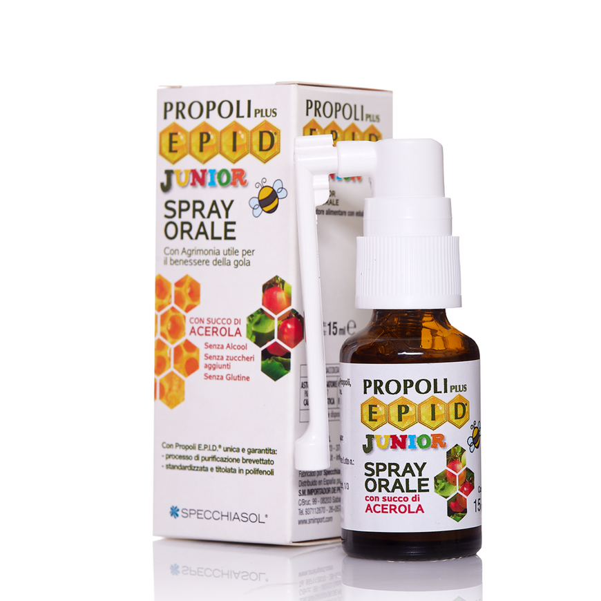 Propoli plus EPID junior spray orale (Прополис плюс ЕПИД джуниор) спрей 15 мл